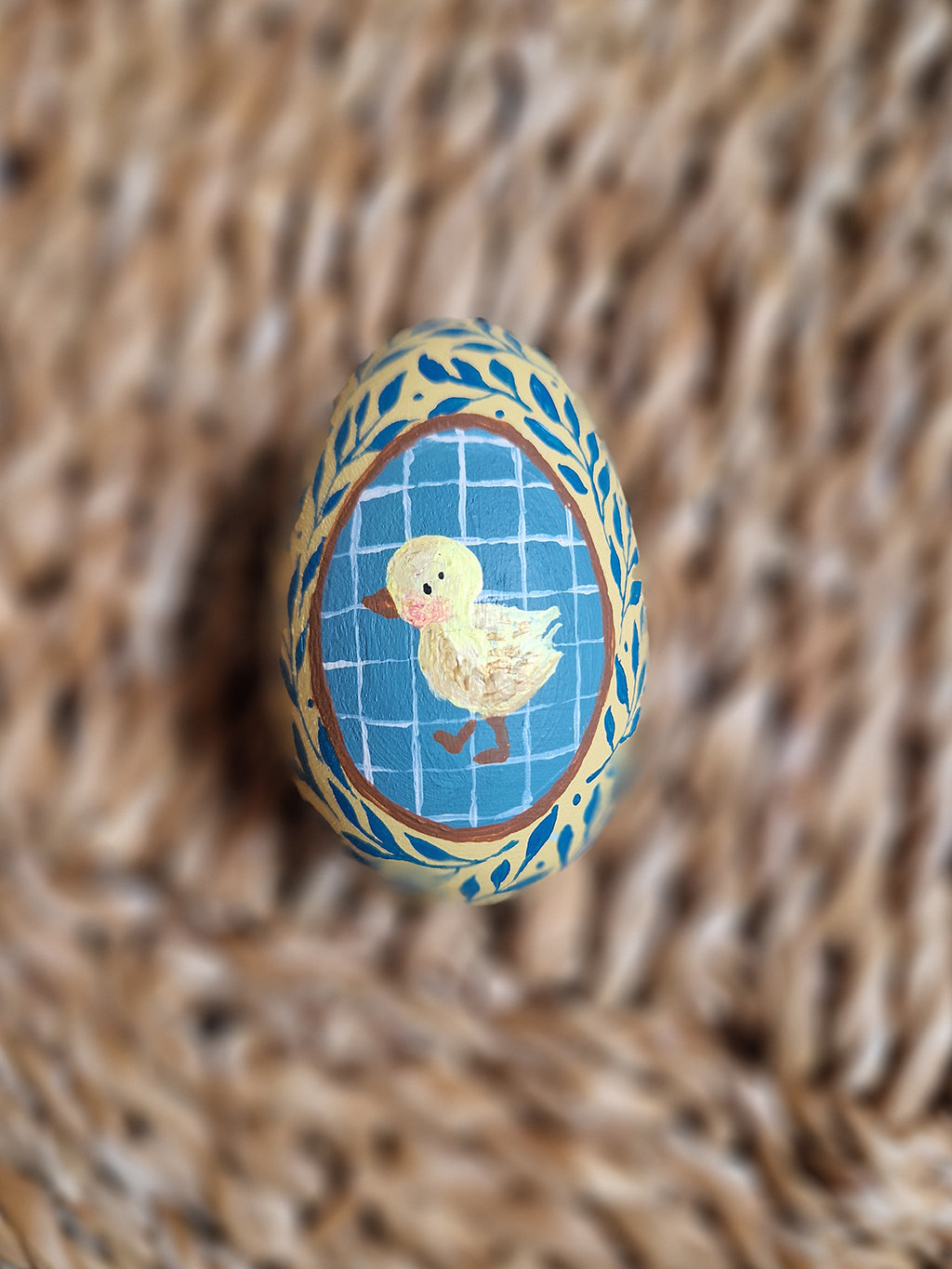 Hand-painted Decorative Easter Egg