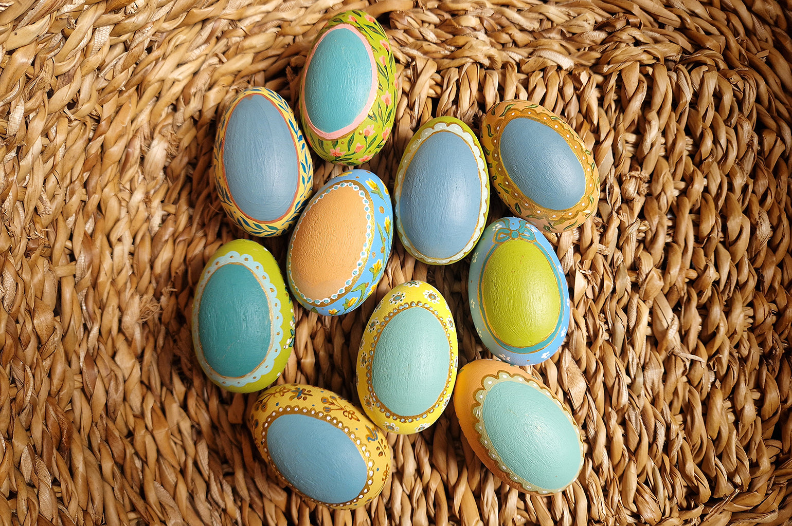 Hand-painted Decorative Easter Egg