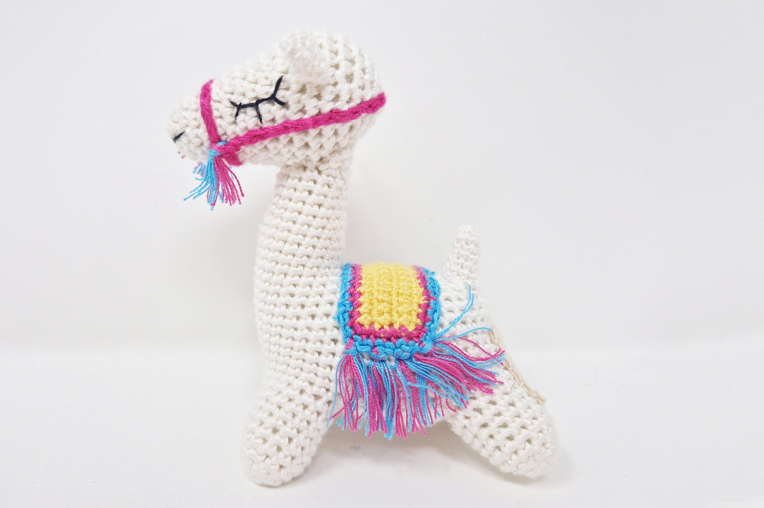 50% OFF | Cute Handmade Crochet llama rattle
