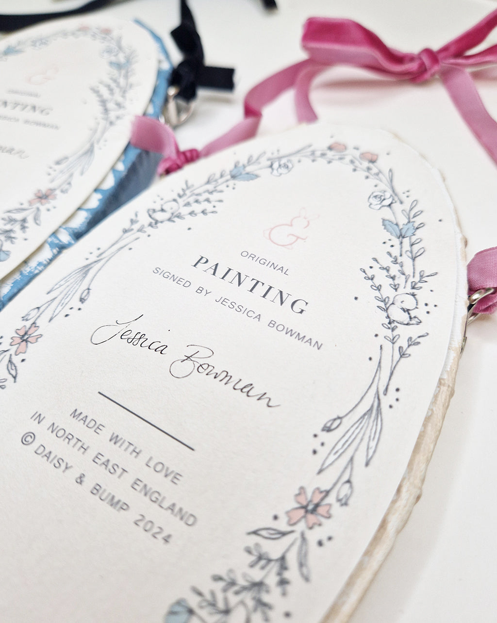 Hand Painted Canvas Painting - Ruffles Rabbit