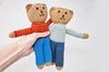 Children&#39;s handmade crochet toy bear