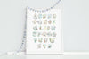 Children&#39;s Nautical Alphabet and Ocean Counting Set