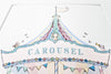 Children&#39;s Personalised Circus Carousel Print