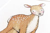 Personalised Newborn Baby Deer Fawn Gift Box