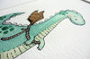 Dinosaur Dragon Wall Art Print for Child&#39;s Bedroom