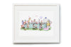 Girl&#39;s Personalised Enchanted Tea Party Picture