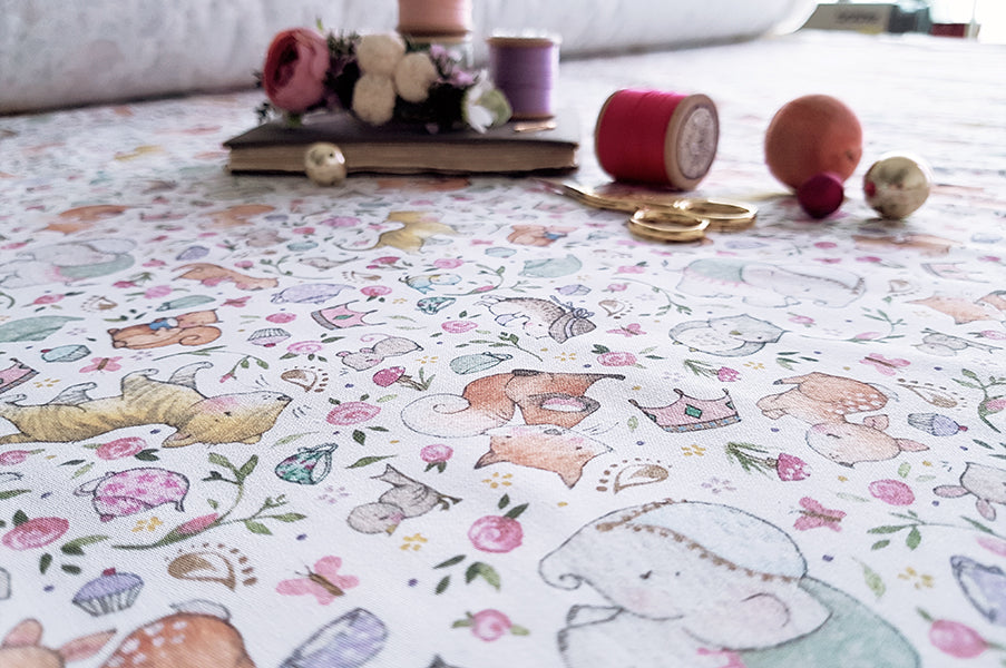 Children's Enchanted Cotton Fabric