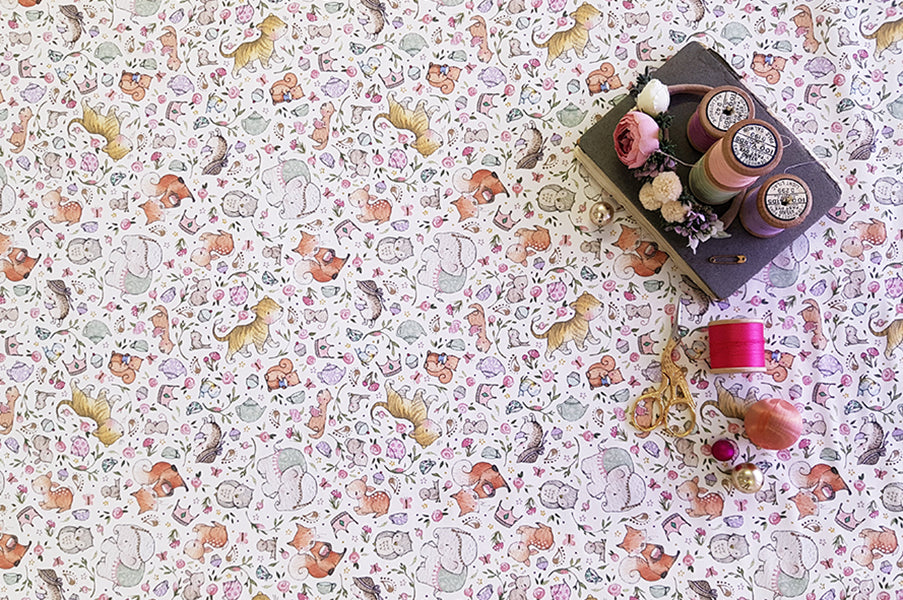 Children's Enchanted Cotton Fabric