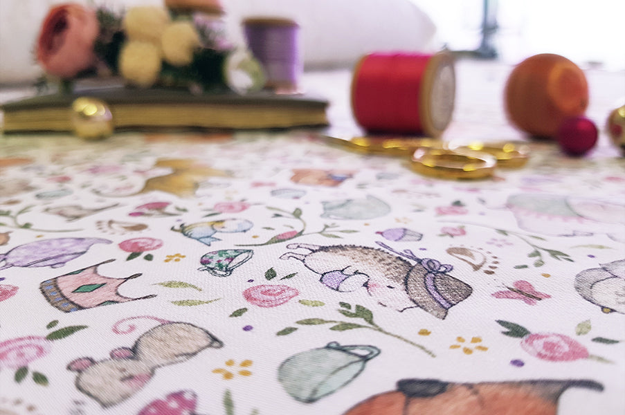 Children's Enchanted Cotton Fabric