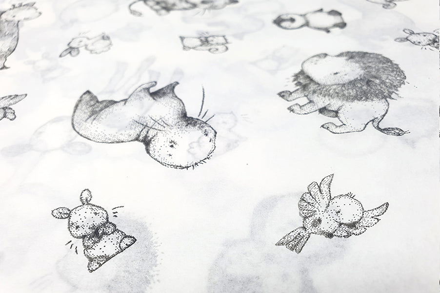 Daisy and Bump Translucent Gift Wrap Sheets