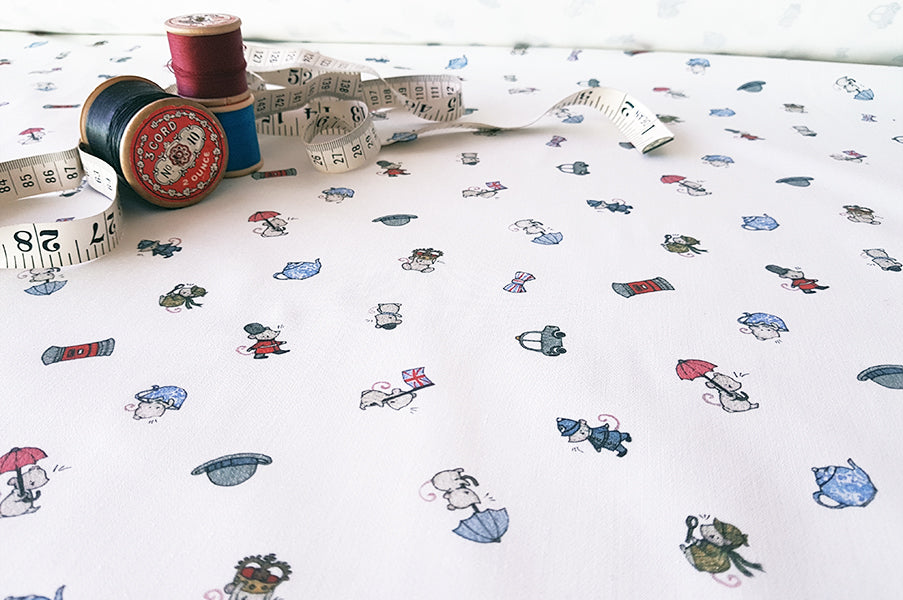 Children's London Cotton Fabric