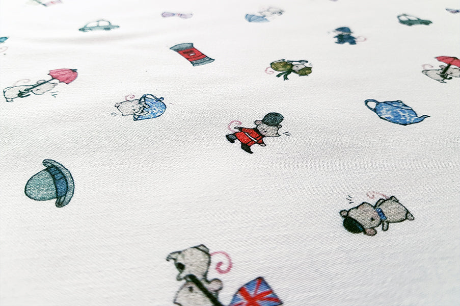 Children's London Cotton Fabric