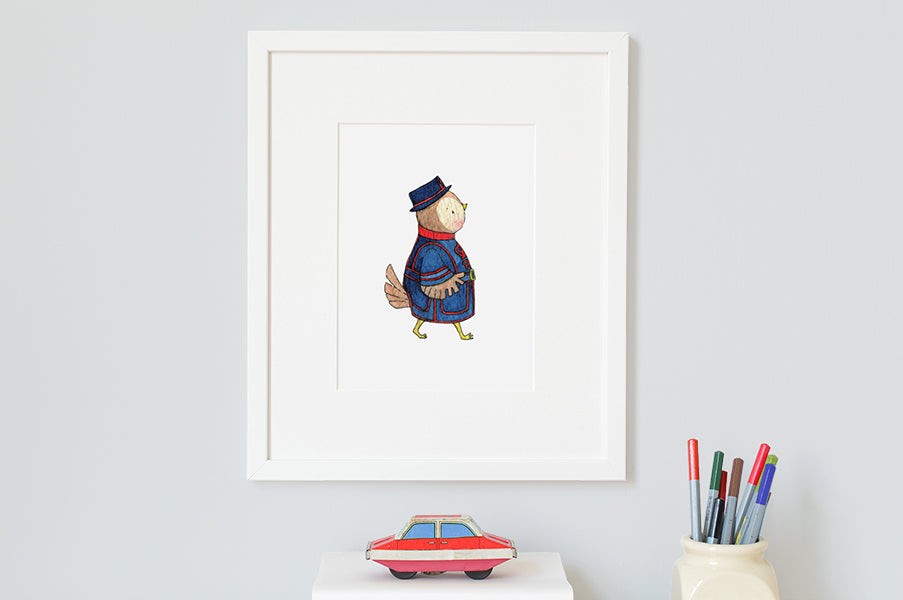 Children's Tower Of London Guard Picture