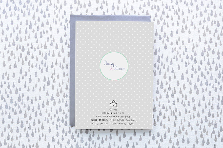 You're p-p-p-perfect Penguin New Baby Card