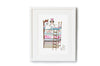 Girl&#39;s Personalised Princess and the Pea Picture