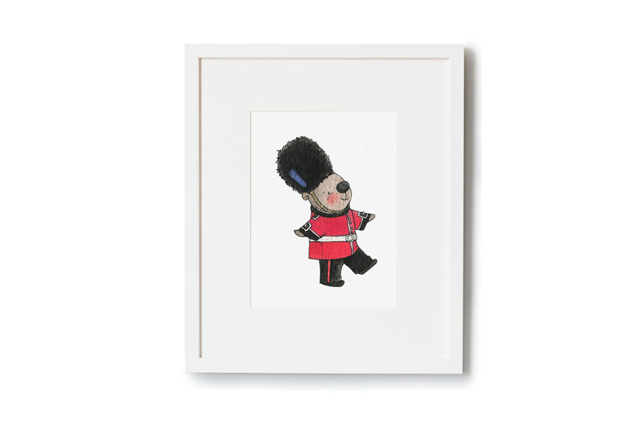 Children's Queens Guard Beefeater Bear Print