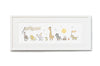Children&#39;s Personalised Framed Safari Animals on Parade Picture