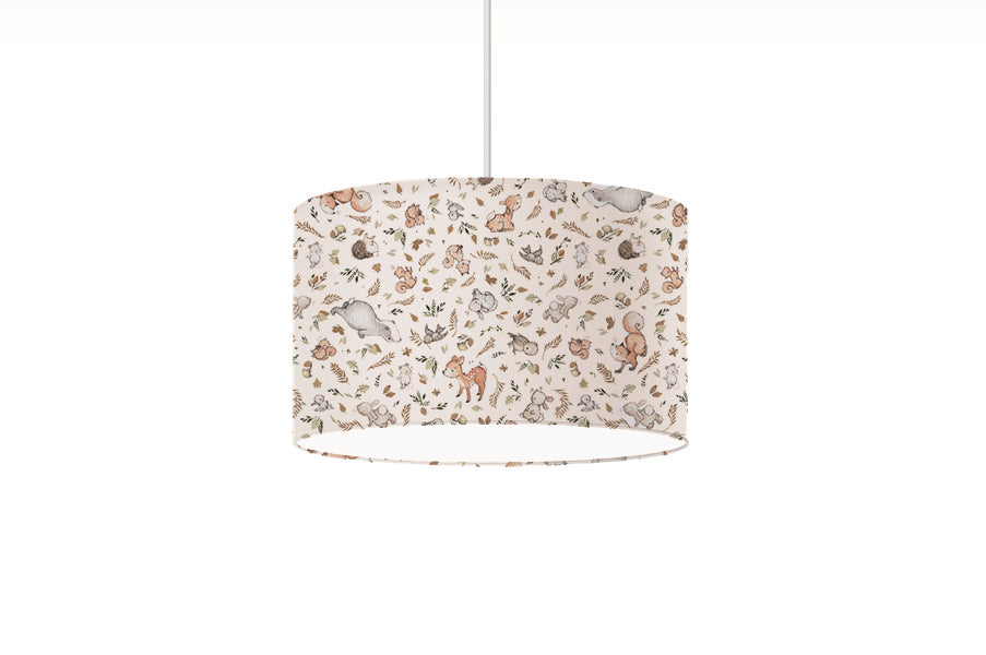Children's Lampshade for a Woodland Nursery