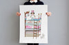 Girl&#39;s Big Princess And The Pea Wall Picture