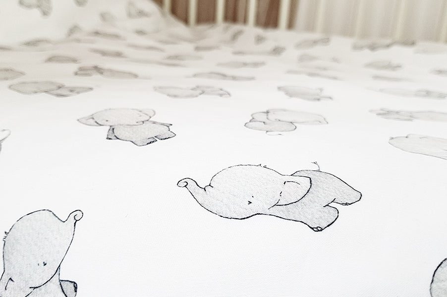 Children's baby elephant Cot Bed Duvet Set