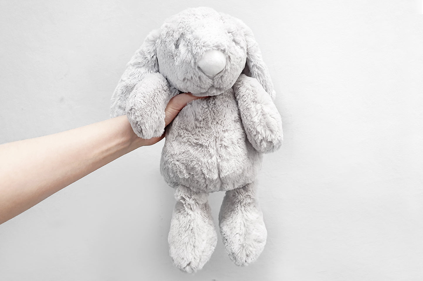 Large Soft Plush Toy Bunny Rabbit Grey