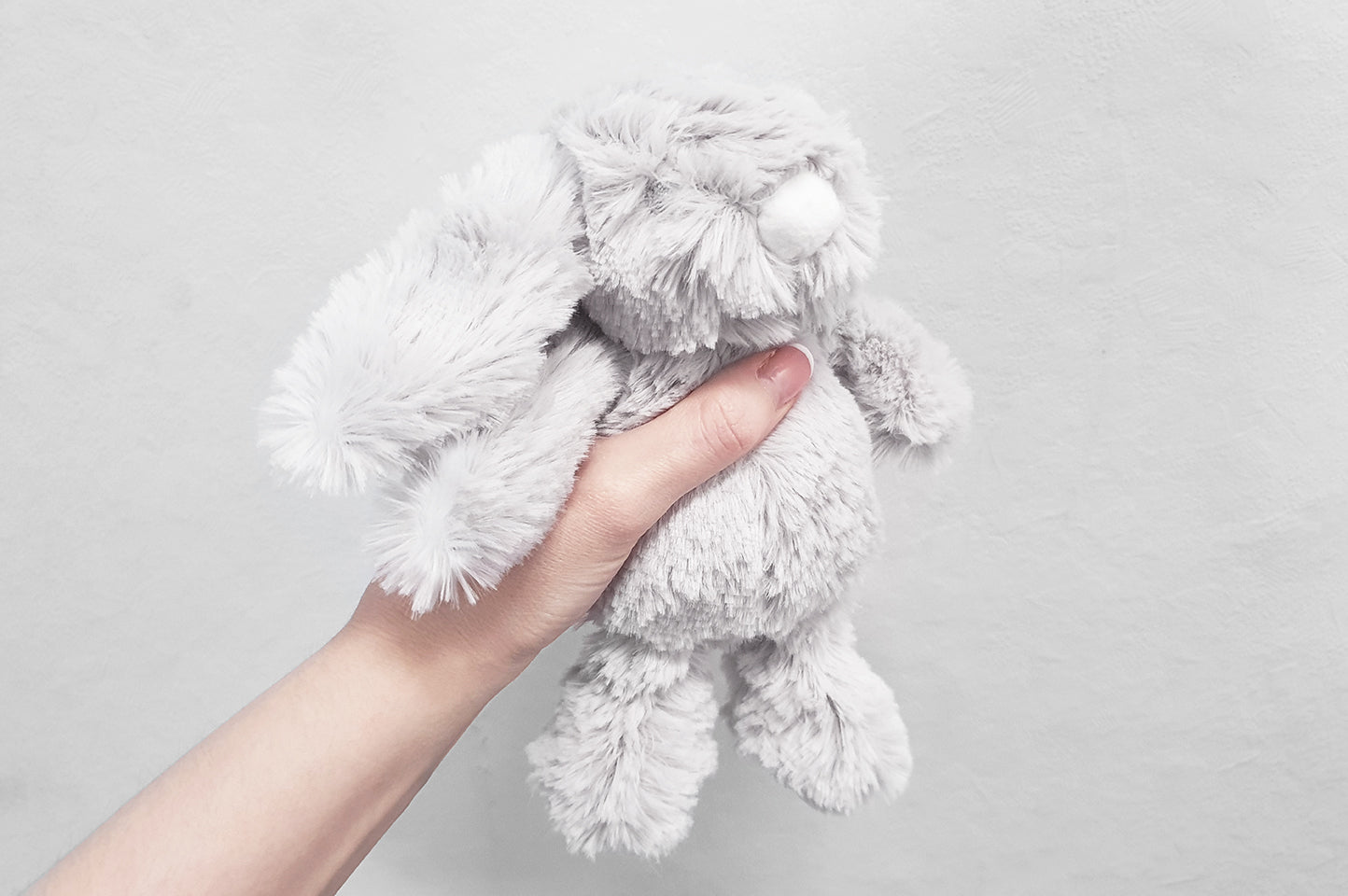 Medium Soft Plush Toy Bunny Rabbit Grey