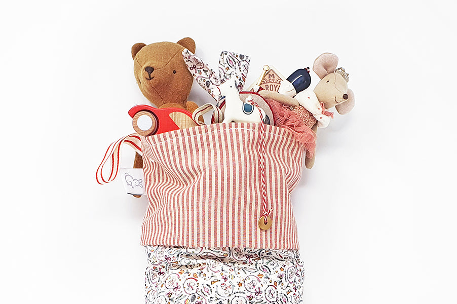 Children's large luxury Personalised traditional Christmas stocking