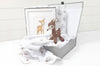Personalised Newborn Baby Deer Fawn Gift Box