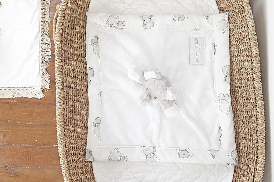 Baby Elephant Comforter Soft Toy
