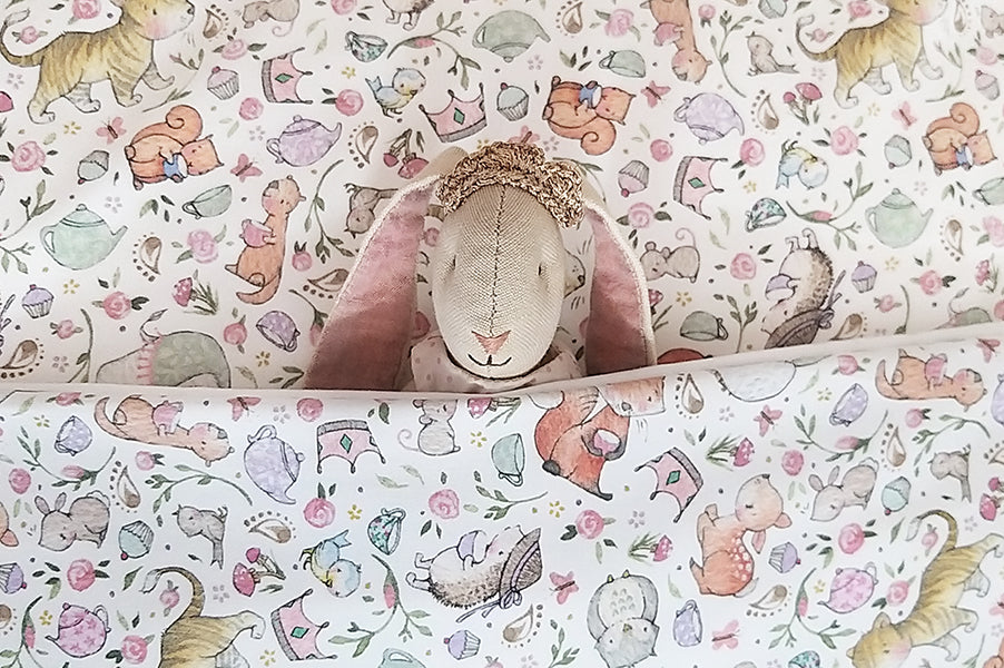 Enchanted Cot Bed Duvet Set for Girl's Room