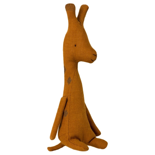 Children's mini soft giraffe toy by Maileg