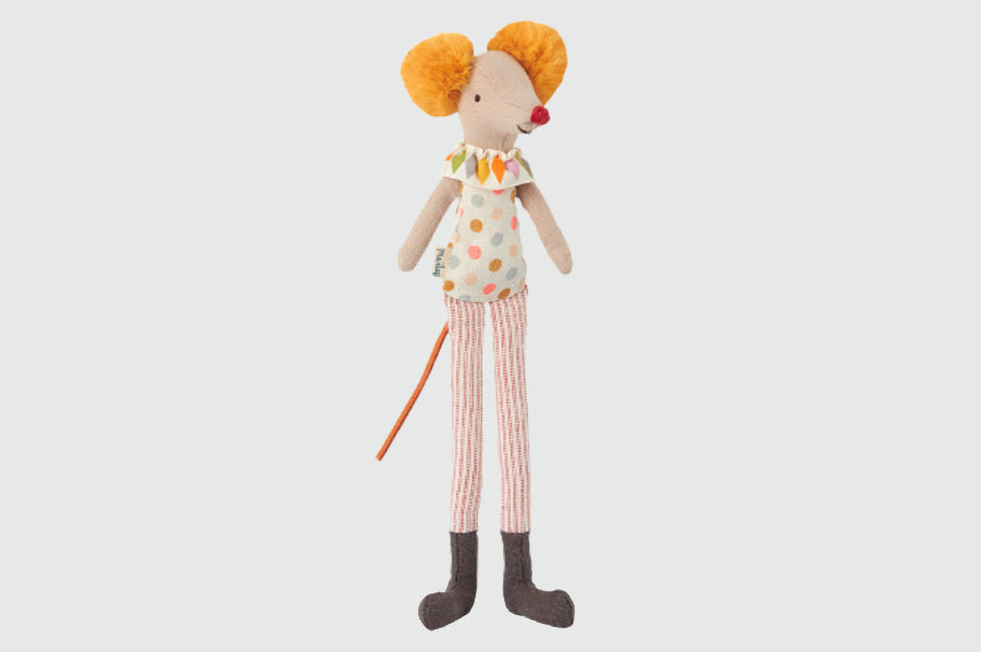 Maileg Clown Mouse Soft Toy