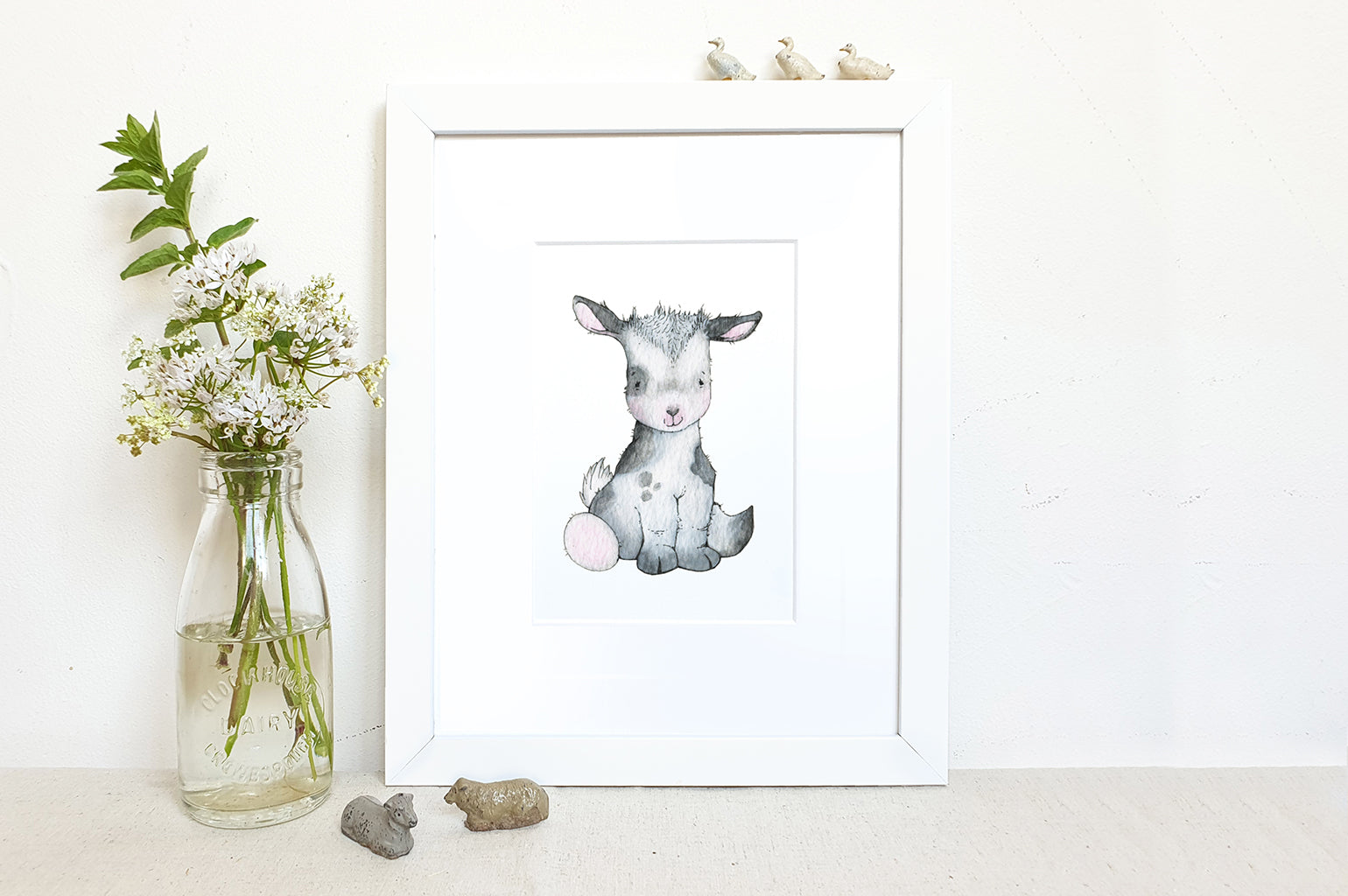 Children's Newborn Baby Goat Picture