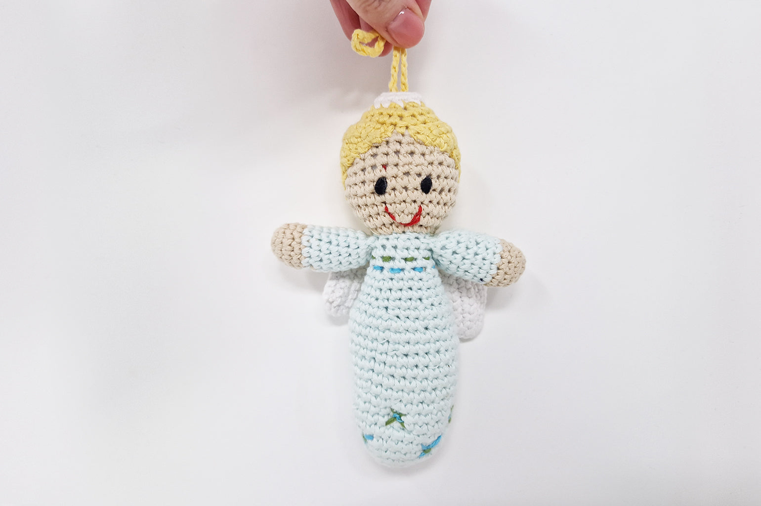50% OFF | Handmade crochet baby&#39;s 1st Christmas decoration