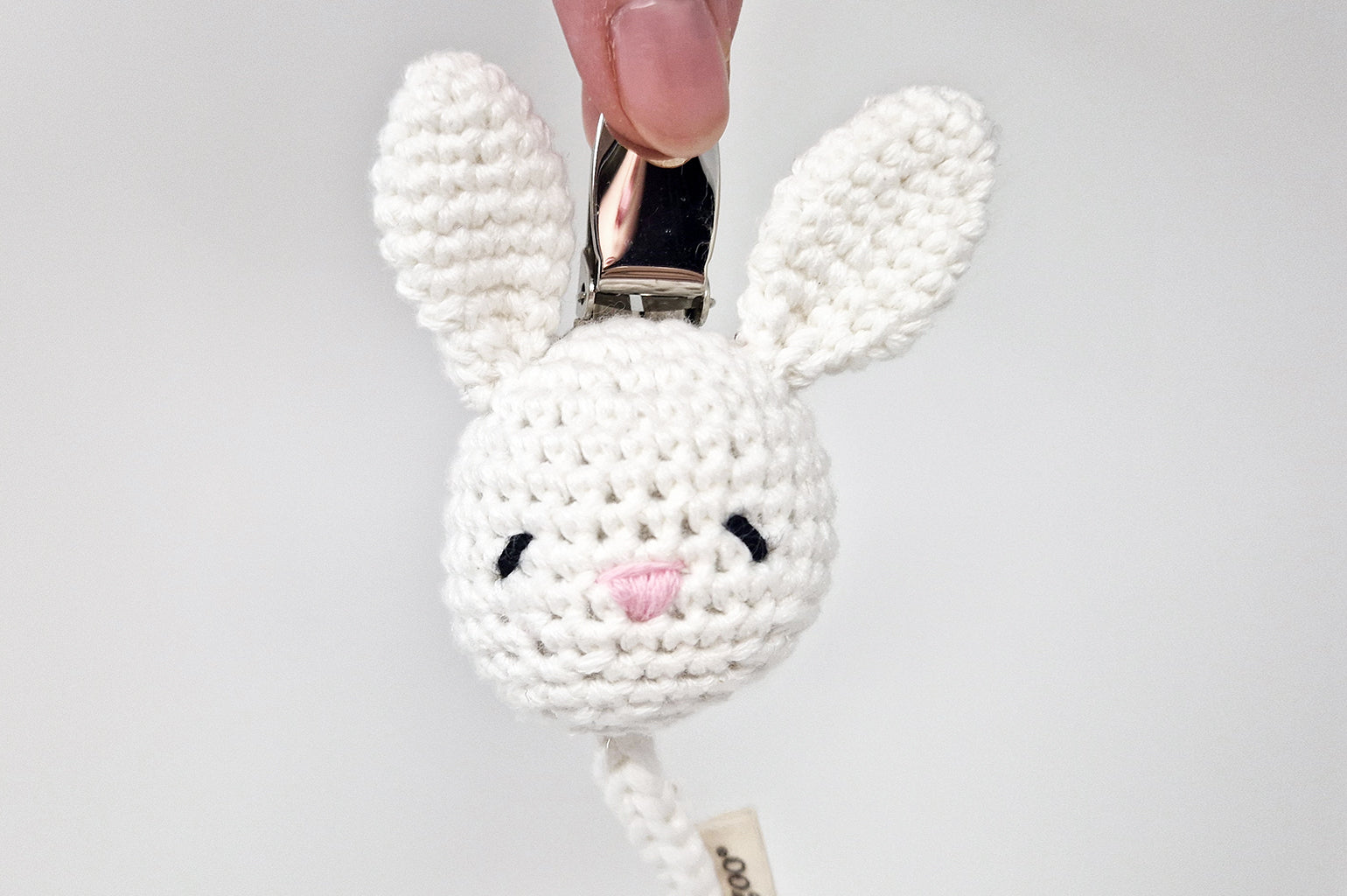 20% OFF | Crochet baby bunny rabbit dummy pacifier clip