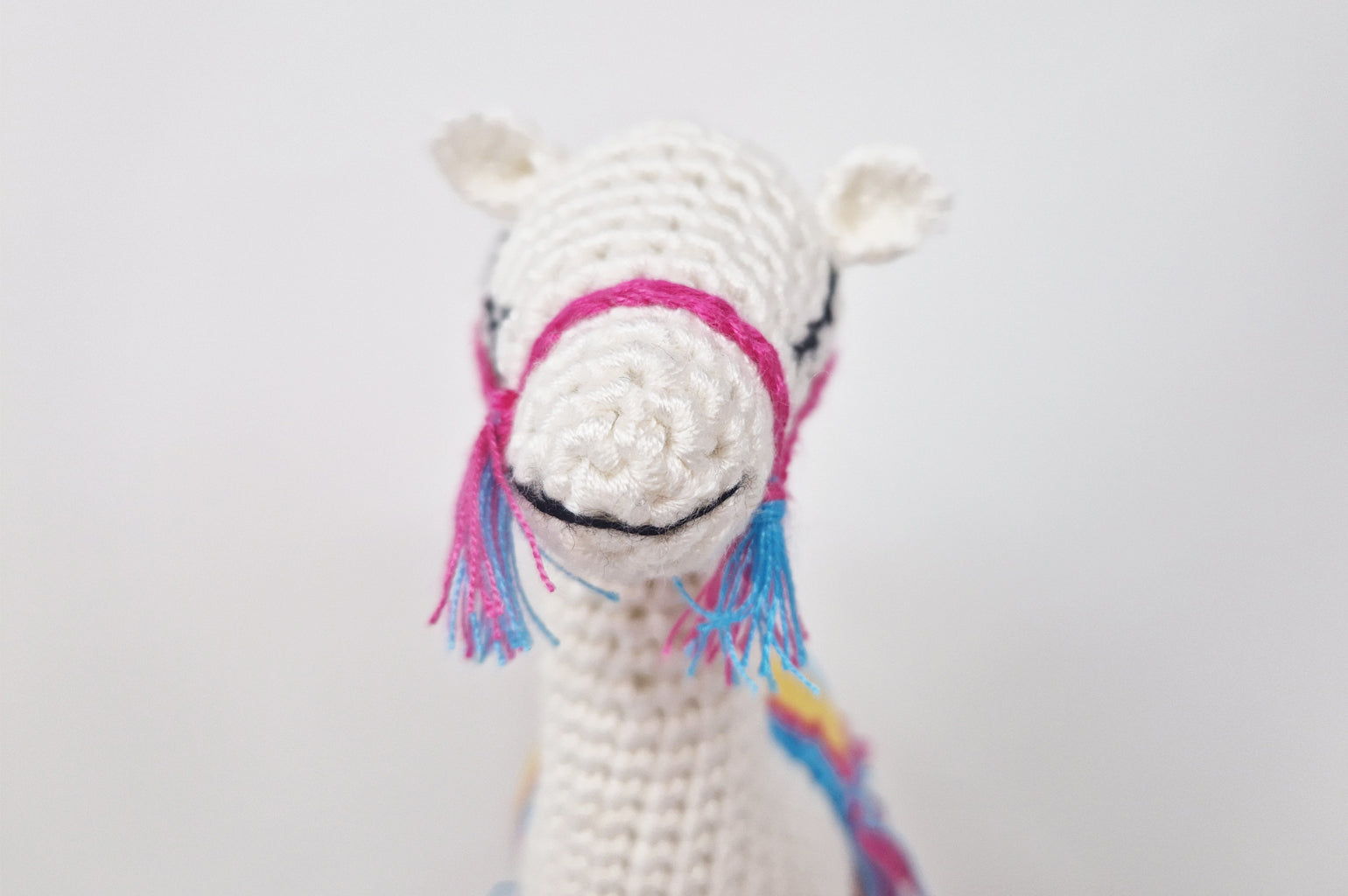 50% OFF | Cute Handmade Crochet llama rattle