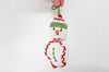 Handmade crochet baby&#39;s 1st Christmas decoration
