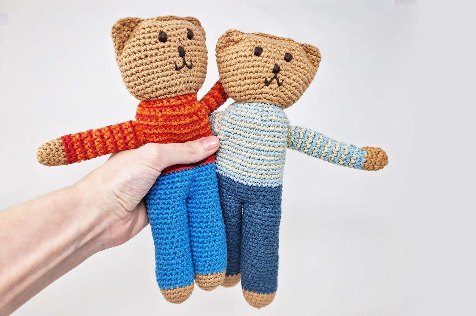 50% OFF | Children's handmade crochet toy bear