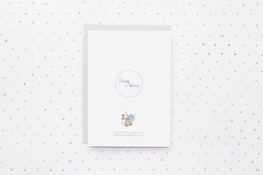 Baby Boy&#39;s 1st Birthday Greetings Card