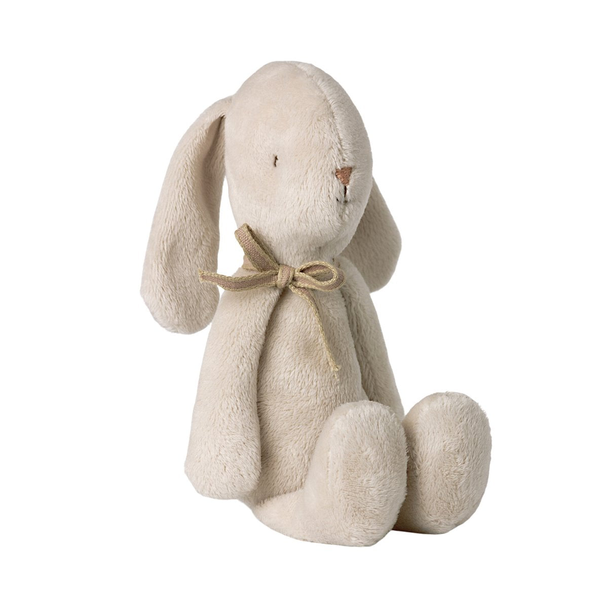 Maileg small soft plush off white baby bunny toy