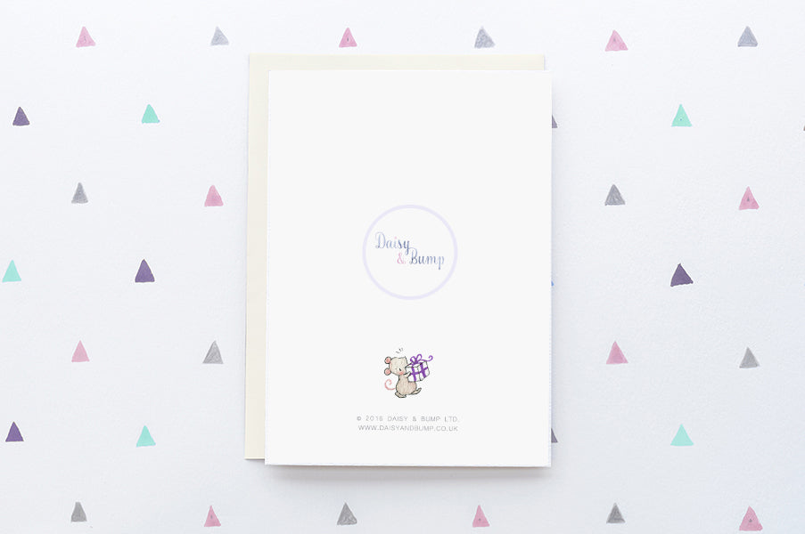 Girl&#39;s Number 2 Balloon Second Birthday Card