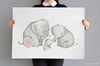 Children&#39;s Big Elephant Family Picture