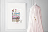 Girl&#39;s Big Princess And The Pea Wall Picture