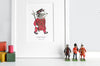 Children&#39;s London Beefeater Badger Picture