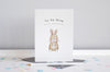 Hop-hop-hooray it&#39;s baby&#39;s Christening Day Card