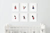 Children&#39;s British Guards Nursery wall art set