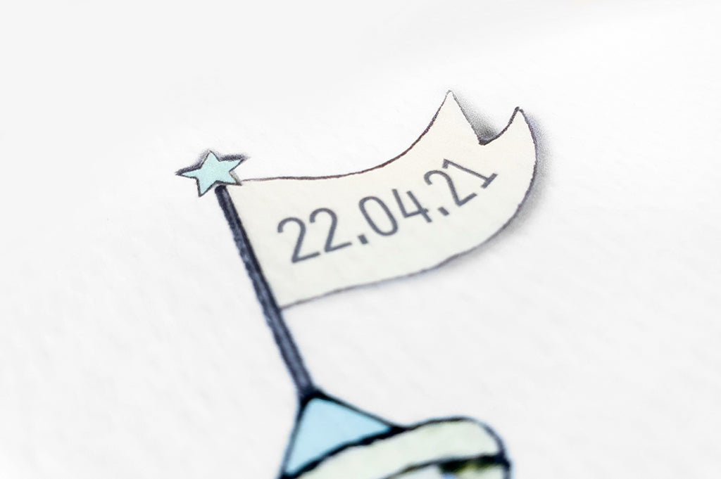 Children&#39;s Personalised Circus Carousel Print (Copy)