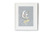 Children&#39;s Personalised Catching Stars moon picture