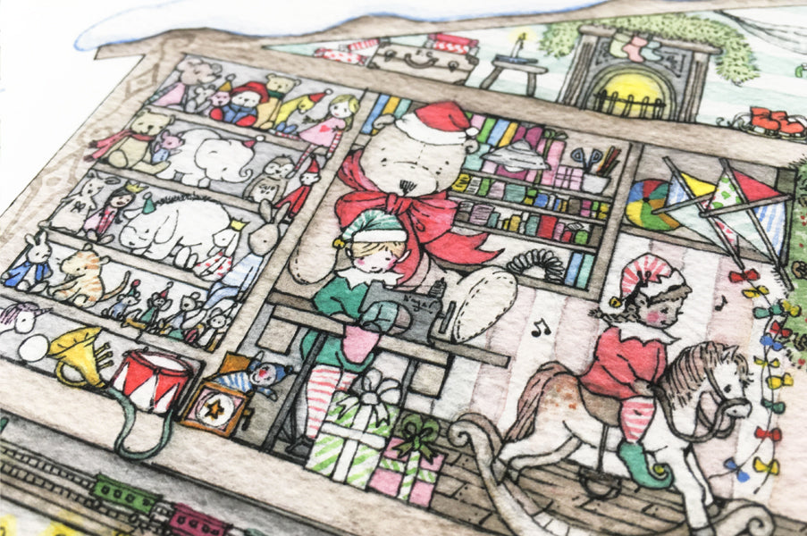 Children&#39;s Santa&#39;s Workshop Picture