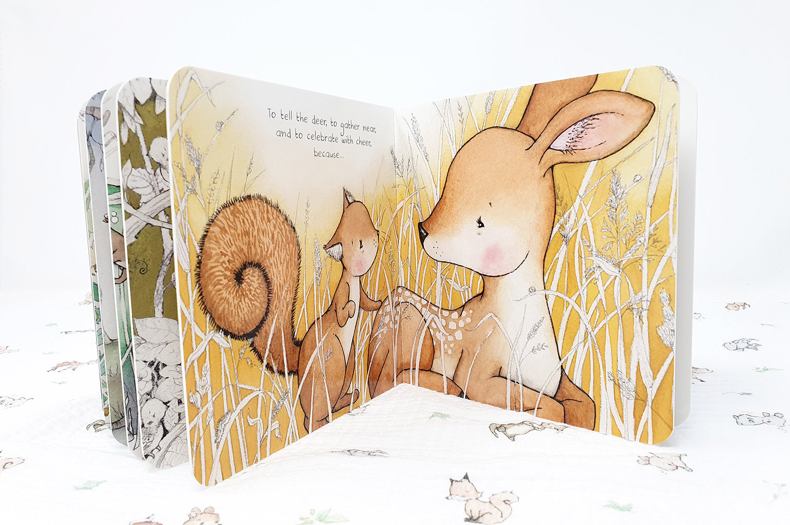 A New Friend is Here Baby Story Board Book